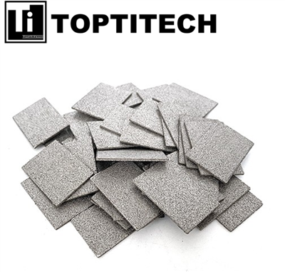 Titāna pulvera saķepināšanas plāksne