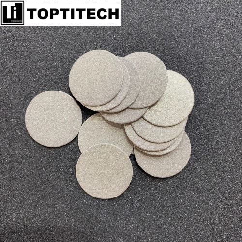 Precīzs 40 mikronu SS316L filtra disks kritiskām rūpniecībā